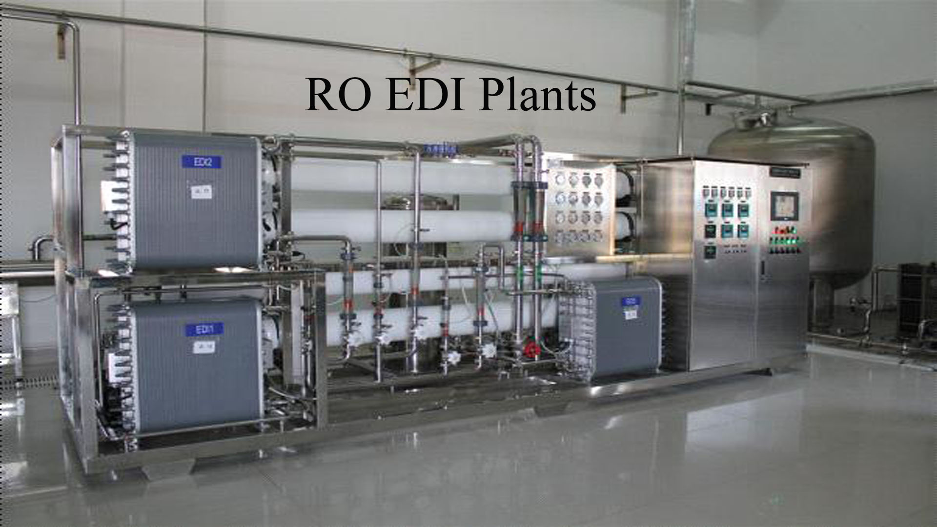 RO EDI Plant